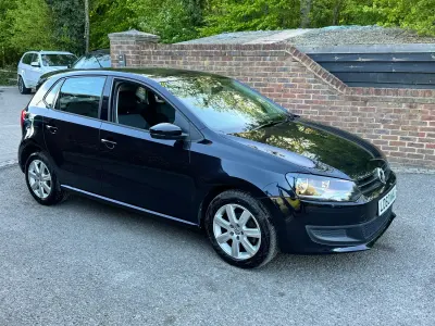 Used VW Polo SE 85 HP (62 kW) 2010 Black Hatchback