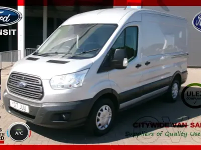 Used Ford Transit 130 HP (95 kW) 2017 Silver Van
