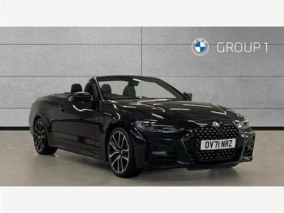 Black Used 2021 BMW 420 M Sport Cabriolet | £27,950 (Fair price)