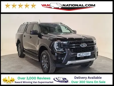 Used Ford Ranger Wildtrack 205 HP (150 kW) 2023 Black Pickup