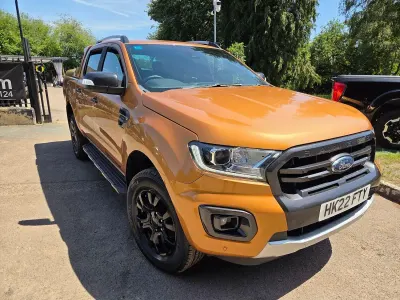 Used Ford Ranger Wildtrack 2022 Orange Pickup