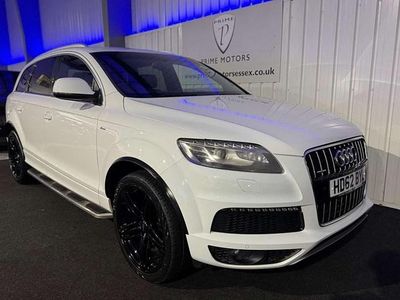 White Used 2012 Audi Q7 S-line plus SUV | £12,749 (Fair price)