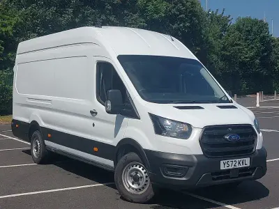 Used Ford Transit 130 HP (95 kW) 2022 White Van