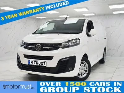 Used Vauxhall Vivaro Sportive 2021 White MPV