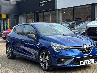 Used Renault Clio V RS Line 90 HP (66 kW) 2023 Blue  Hatchback