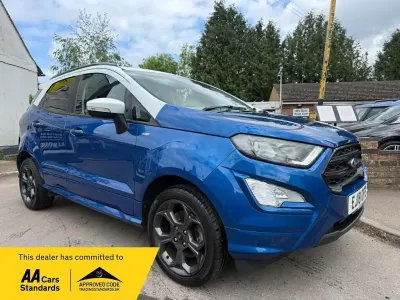 Second-hand Ford Ecosport ST-Line 125 CP (91 kW) 2018 Albastru SUV