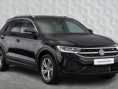 Gebraucht VW T-Roc Cabriolet R-line 147 PS (108 kW) 2025 Schwarz SUV
