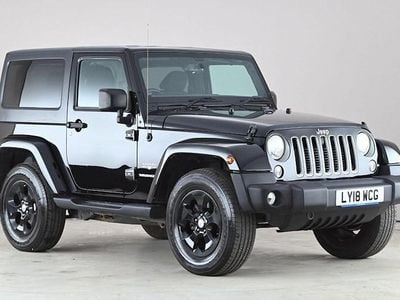 Usado Jeep Wrangler Sahara 200 HP (147 kW) 2018 Preto SUV