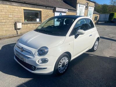 Gebraucht Fiat 500 Lounge 69 PS (50 kW) 2018 Weiß Kleinwagen