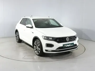 Used VW T-Roc R-line 150 HP (110 kW) 2019 White SUV