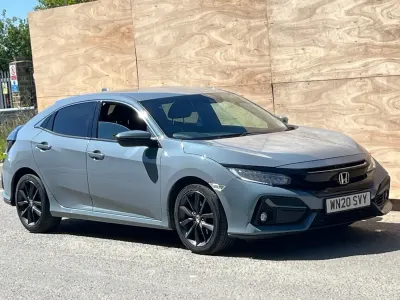 Używany Honda Civic SR 120 KM (88 kW) 2020 Szary Hatchback
