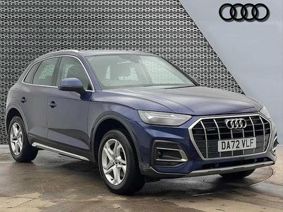 Blue Used 2022 Audi Q5 Sport SUV | £28,598 (Fair price)