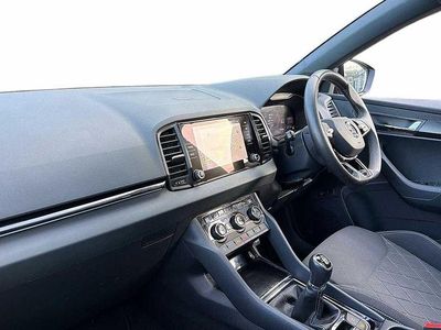 Used Skoda Karoq SportLine 110 HP (80 kW) 2023 Graphite grey metallic SUV