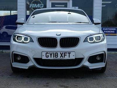 Used BMW 218 M Sport 150 HP (110 kW) 2018 White Coupe