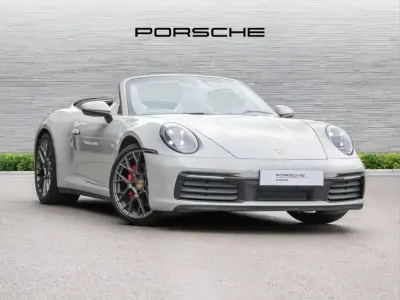 Used Porsche 911 444 HP (326 kW) 2020 Grey Cabriolet