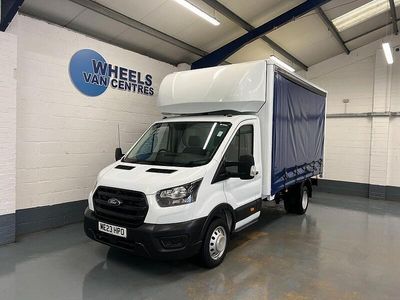 Used Ford Transit S 130 HP (95 kW) 2023 White Cabriolet