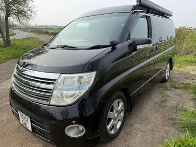 Used Nissan Elgrand 2021 Black MPV