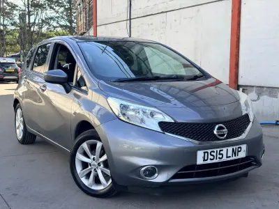 Used Nissan Note Acenta Premium 98 HP (72 kW) 2015 Grey Hatchback