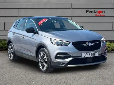 Used Vauxhall Grandland X Sport 130 HP (95 kW) 2019 Grey SUV