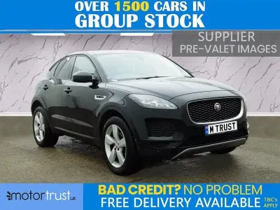 Używany Jaguar E-Pace S 150 KM (110 kW) 2018 Czarny SUV