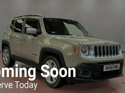 Begagnad Jeep Renegade Limited 120 HK (88 kW) 2016 Beige SUV