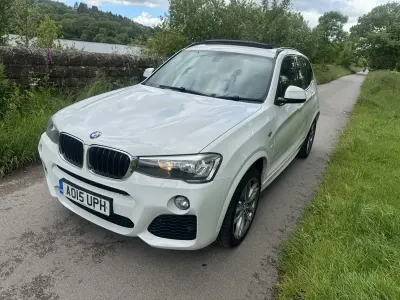 Used BMW X3 M Sport 190 HP (139 kW) 2015 White SUV
