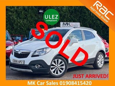 Used Vauxhall Mokka 2016 Jade white SUV