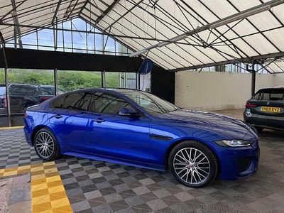 Used Jaguar XE R-Dynamic 180 HP (132 kW) 2020 Blue Sedan