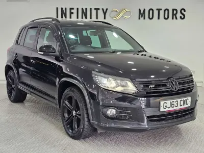 Used VW Tiguan R-line 177 HP (130 kW) 2013 Black SUV