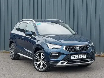Used Seat Ateca Xperience Lux 150 HP (110 kW) 2023 Blue SUV
