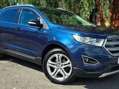 Used Ford Edge Titanium 180 HP (132 kW) 2017 Blue SUV