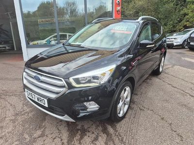 Used Ford Kuga ST-Line X 150 HP (110 kW) 2017 Black SUV