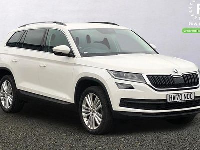 Used Skoda Kodiaq SE L 150 HP (110 kW) 2020 White SUV