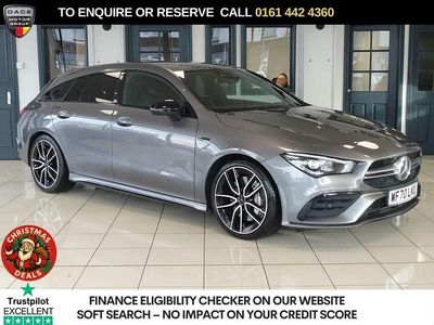 Grey Used 2020 Mercedes CLA35 AMG Shooting Brake Premium Estate | £25,970