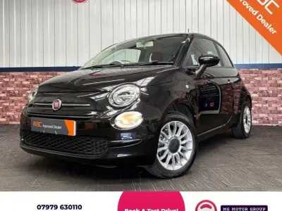 Used Fiat 500 Pop Star 69 HP (50 kW) 2017 Black Hatchback
