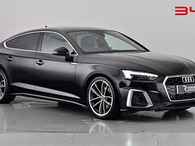 Mythos black Used 2021 Audi A5 Sportback S-Line Hatchback | £22,950 (Fair price)