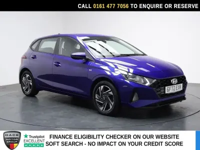 Used Hyundai i20 SE 100 HP (73 kW) 2022 Blue Hatchback