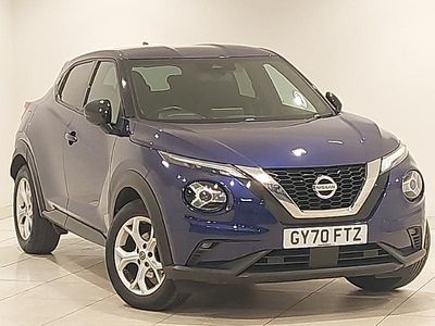 Blue Used 2020 Nissan Juke N-Connecta SUV | £12,498 (Fair price)