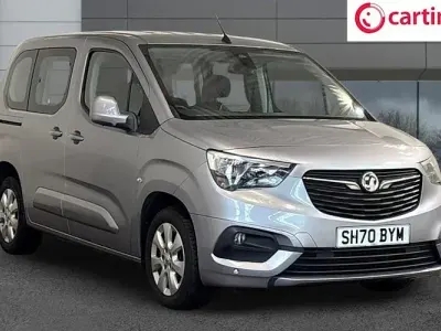 Used Vauxhall Combo S 131 HP (96 kW) 2020 Grey MPV