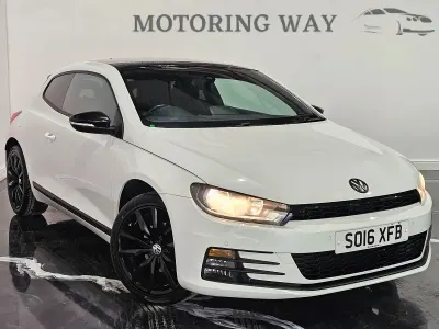 Used VW Scirocco Black Edition 2016 White Coupe