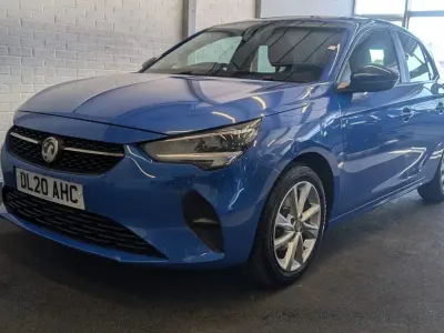 Second-hand Vauxhall Corsa 75 CP (55 kW) 2020 Albastru Hatchback