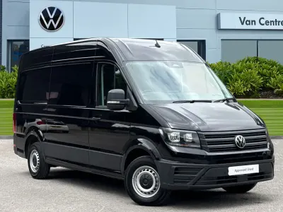 New VW Crafter 140 HP (102 kW) 2026 Black Van