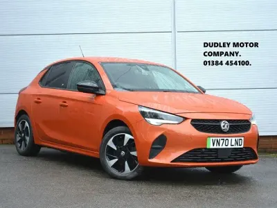 Used Vauxhall Corsa-e 100 kW (136 HP) 2020 Orange Hatchback