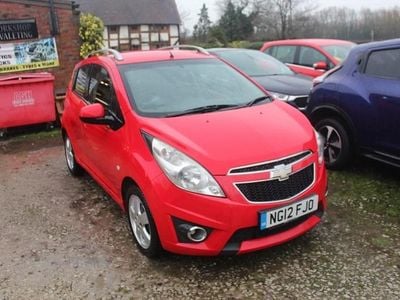 Red Used 2012 Chevrolet Spark LT Hatchback | £2,150 (Fair price)