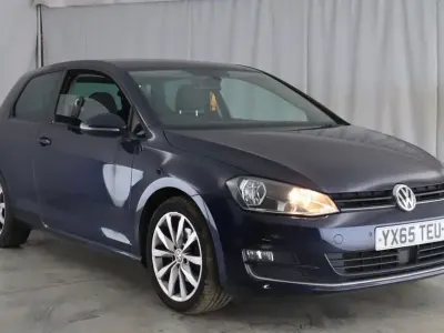 Used VW Golf VII GT 150 HP (110 kW) 2015 Blue Hatchback