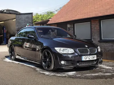 Used BMW 335 Cabriolet M Sport 2012 Black Cabriolet