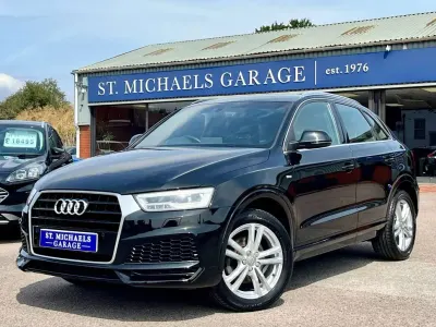 Used Audi Q3 S-Line 2018 Black SUV