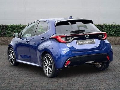 Used Toyota Yaris Hybrid 2022 Blue Hatchback