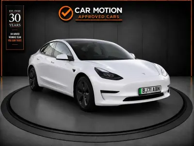 Used Tesla Model 3 Standard Range 208 kW (283 HP) 2021 White Sedan