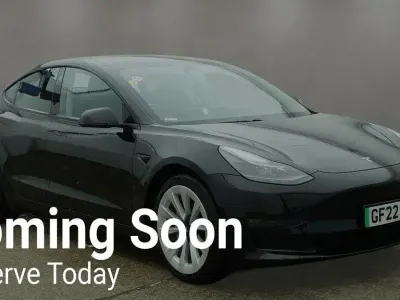 Used Tesla Model 3 Long Range AWD 77 kW (106 HP) 2022 Black Sedan
